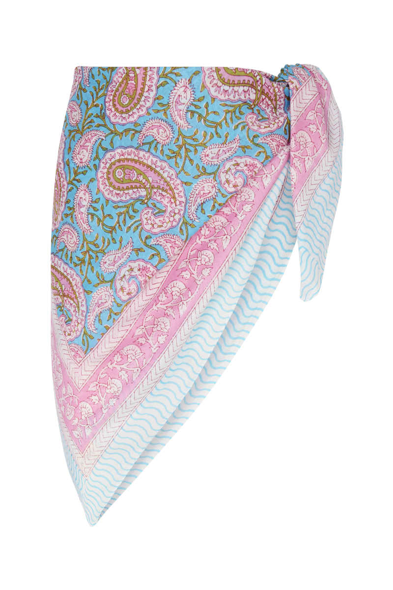 anja-paris-le-par-o-imprim-cachemire-rose-bleu-pareo-de-plage-180-x-115-cm image 1