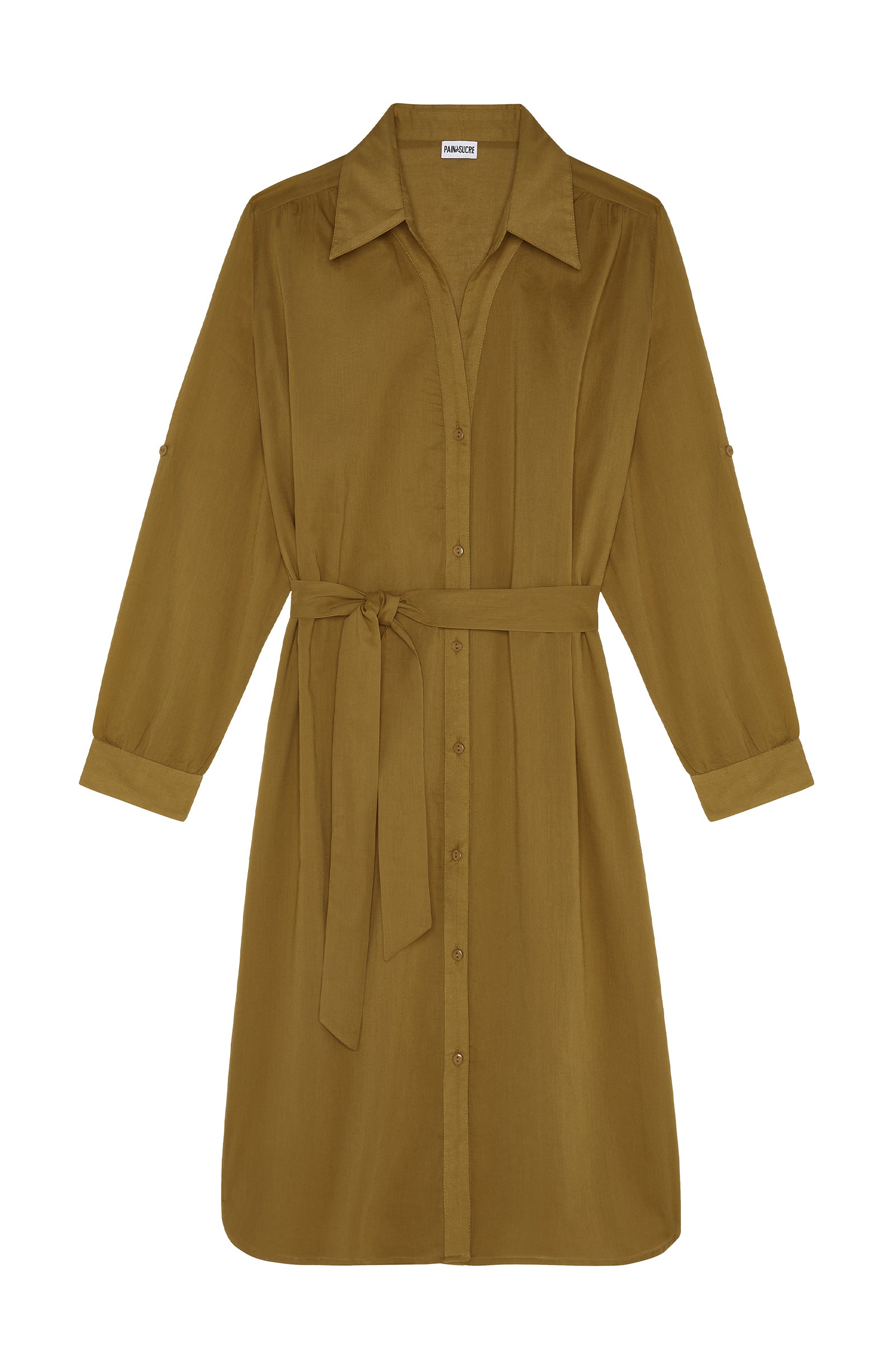 pain-de-sucre-cassandre-robe-chemise-ceintur-e-bronze image 7