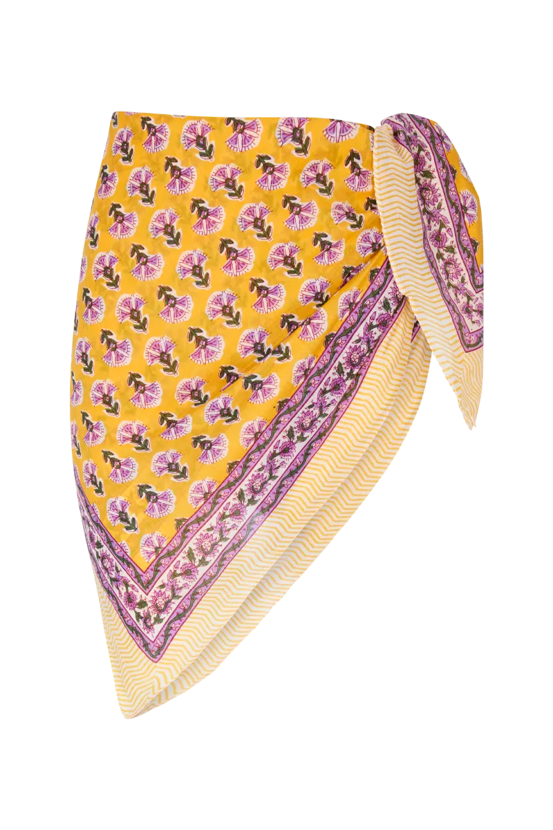 anja-paris-le-par-o-imprim-floral-violet-et-jaune-180-x-115-cm image 1