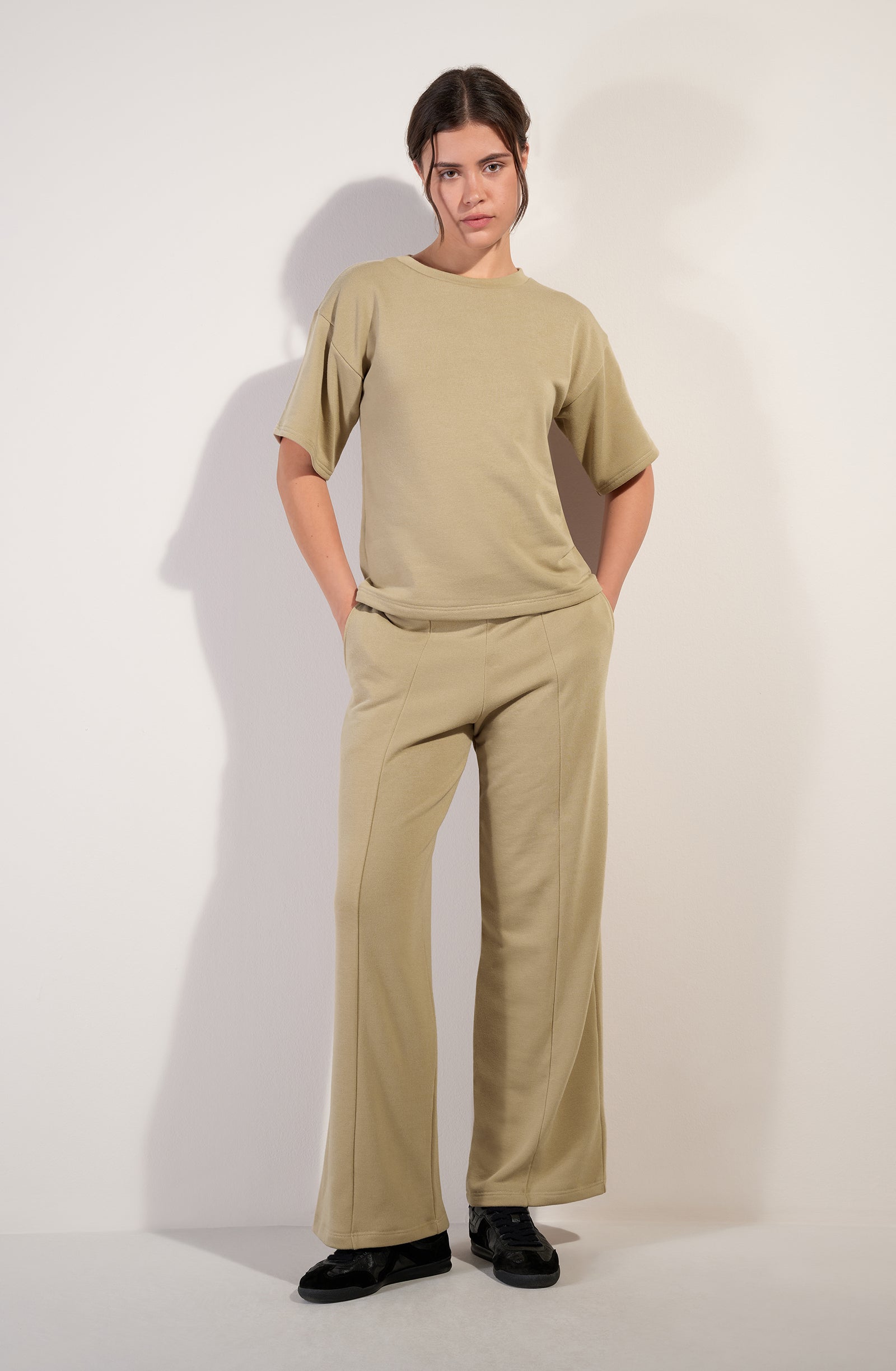 pain-de-sucre-thea-tee-shirt-oversize-sable image 2
