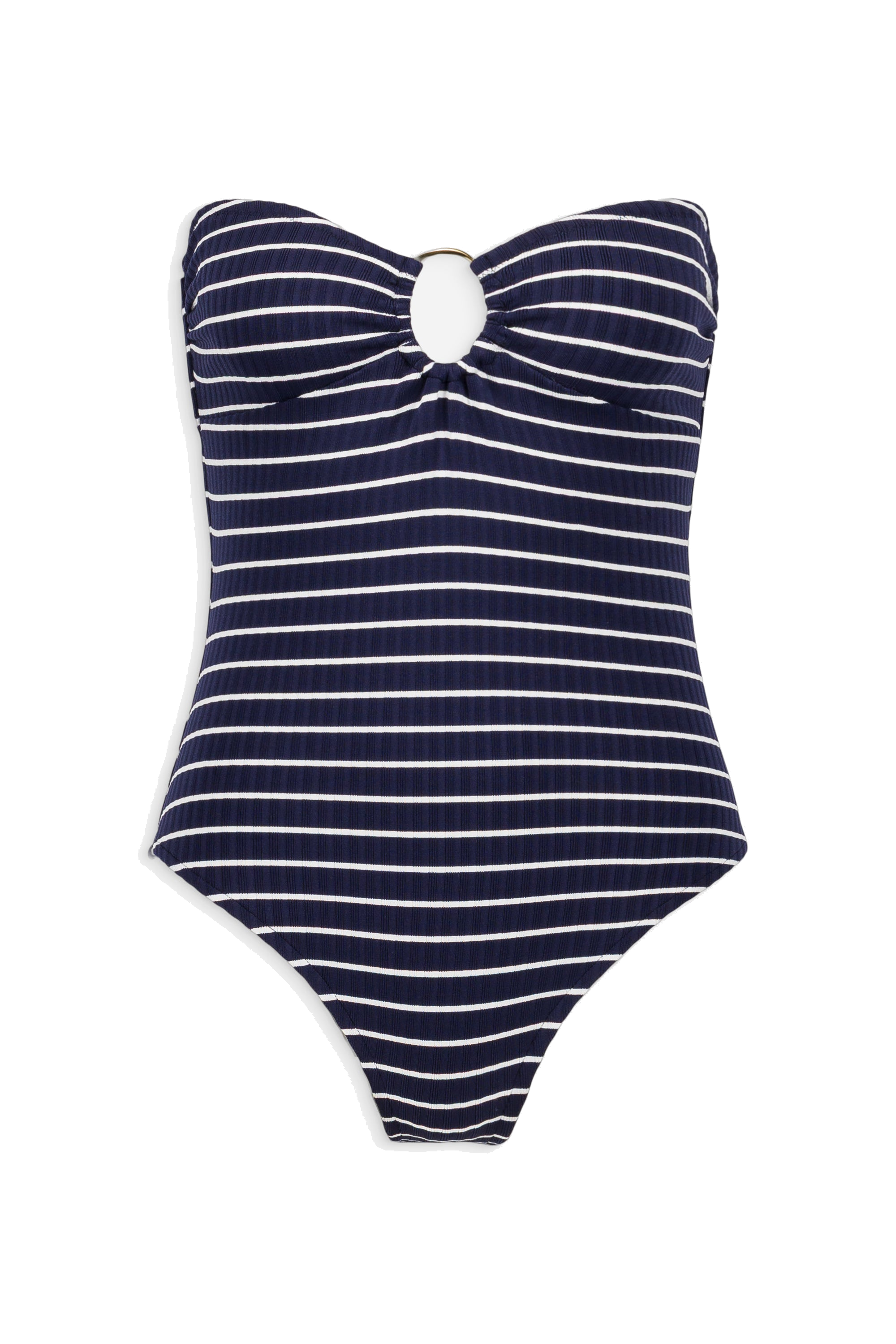 anja-paris-le-d-sirable-maillot-de-bain-une-pi-ce-bustier-ray-marine image 2