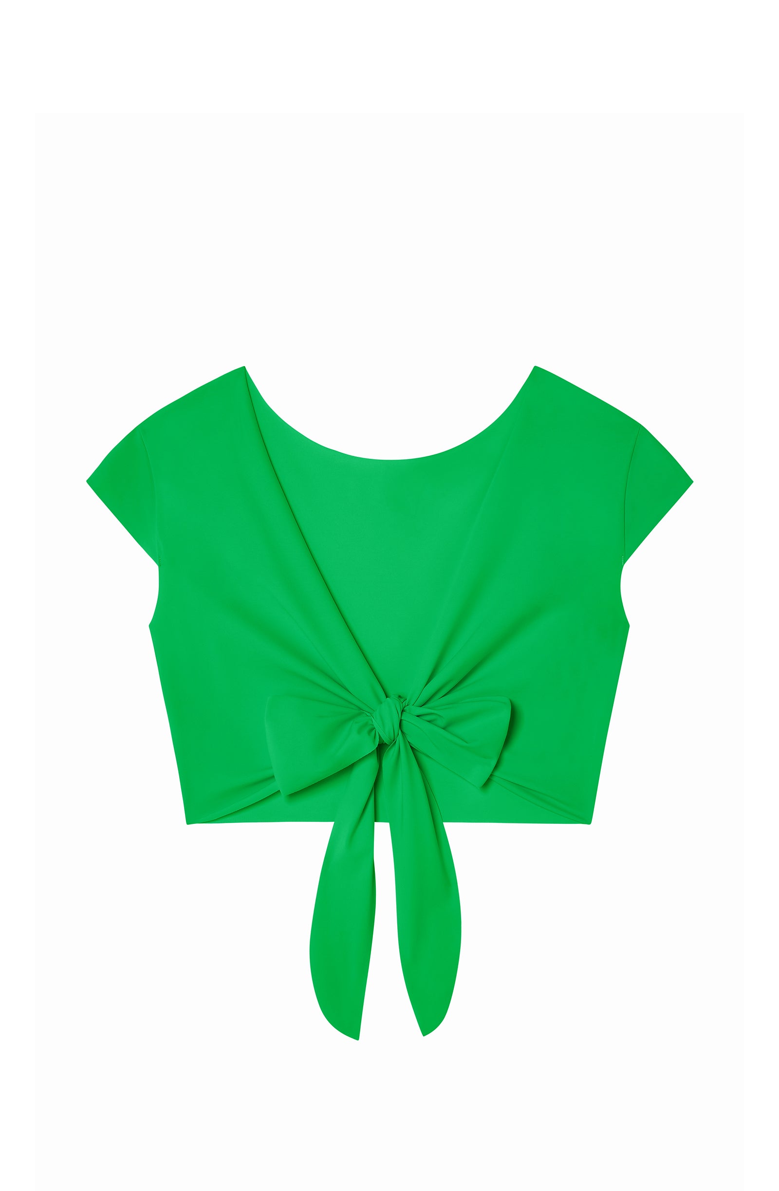 pain-de-sucre-tako-haut-de-maillot-crop-top-cache-c-ur-manches-courtes-pomme-ver image 8