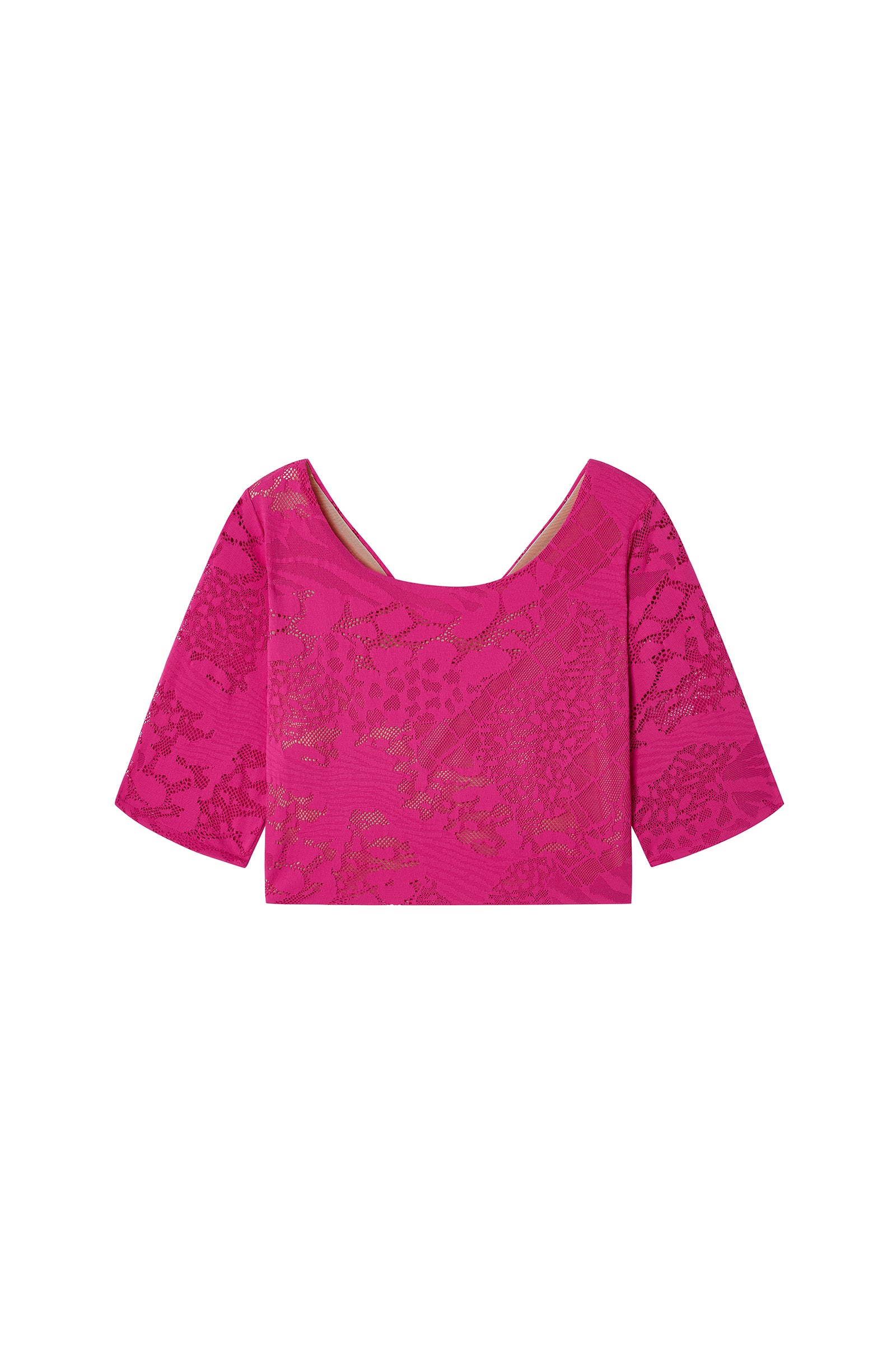 pain-de-sucre-tanji-crop-top-framboise image 7