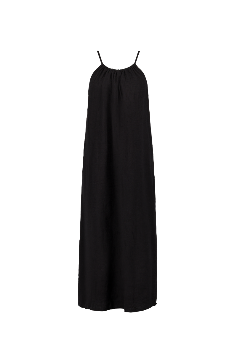 anja-paris-la-robe-noir-gaze-de-coton image 3