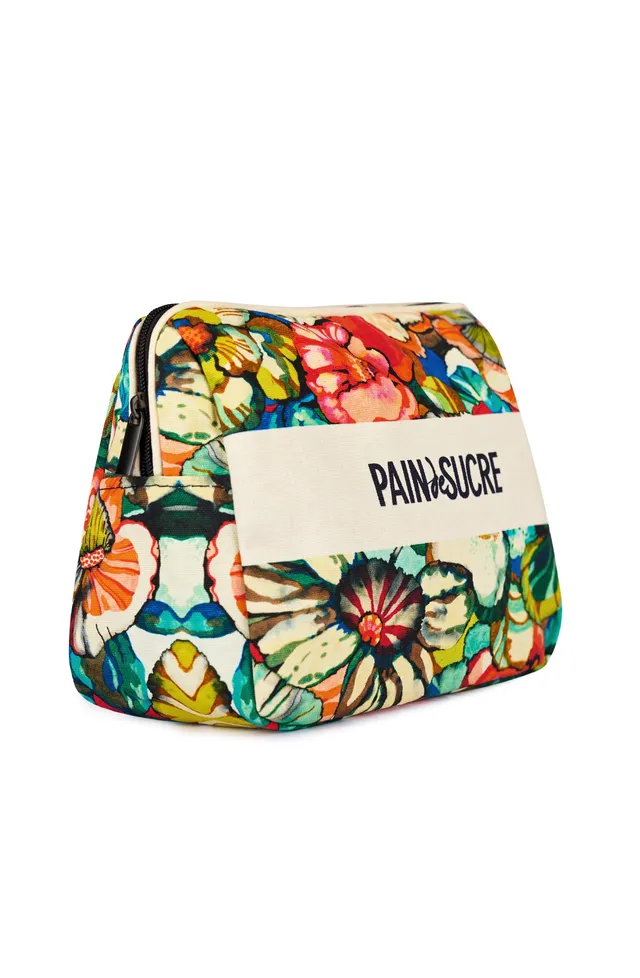 pain-de-sucre-trousse-flower-pochette-coton-imprim-18x13-5x7-cm image 1