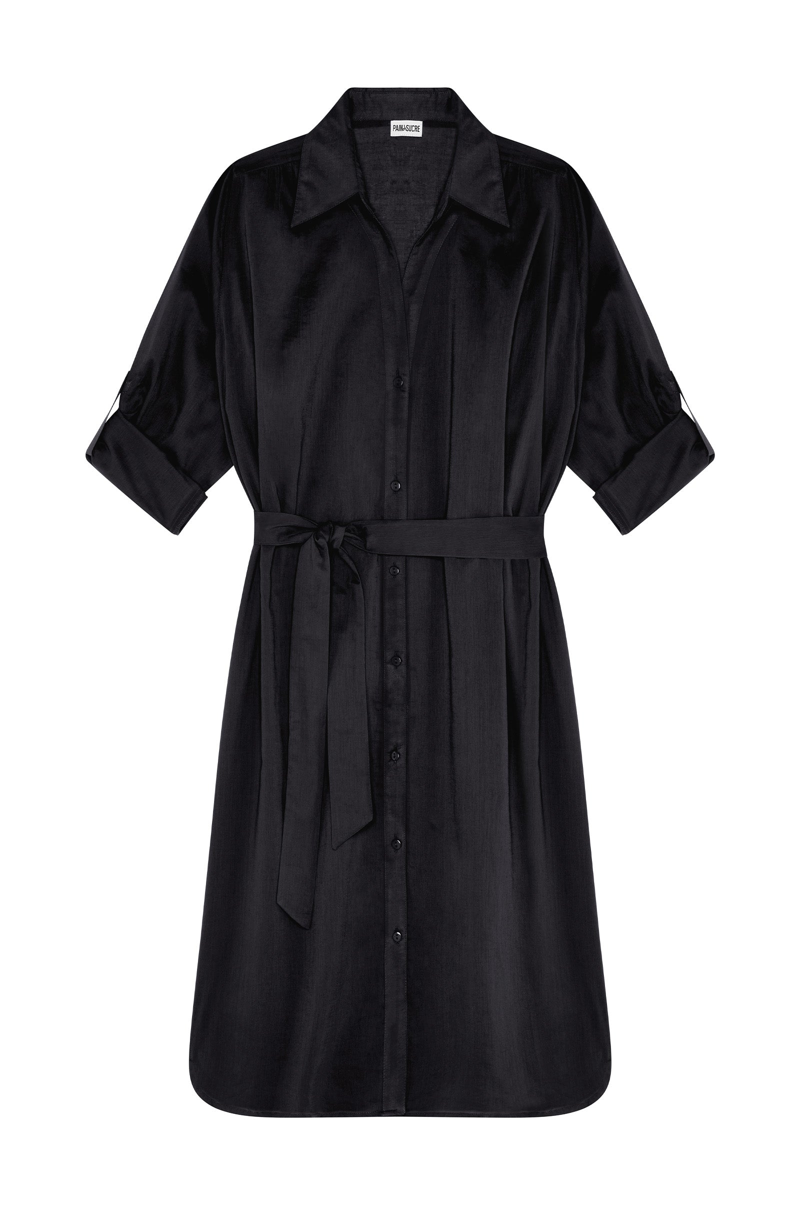 pain-de-sucre-cassandre-robe-chemise-noir image 6