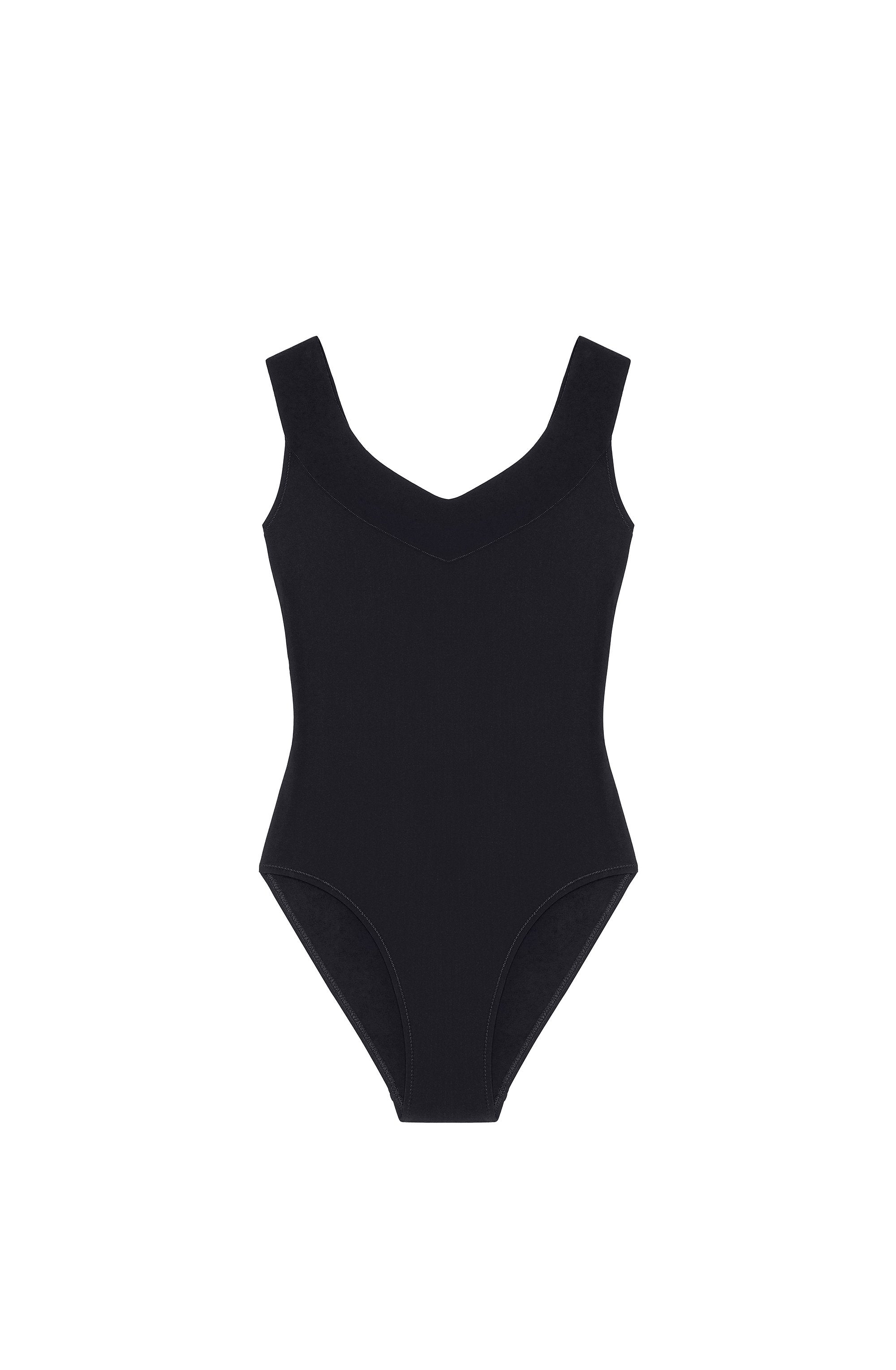 pain-de-sucre-soya-noir-maillot-1-pi-ce-nageur-dos-crois image 6