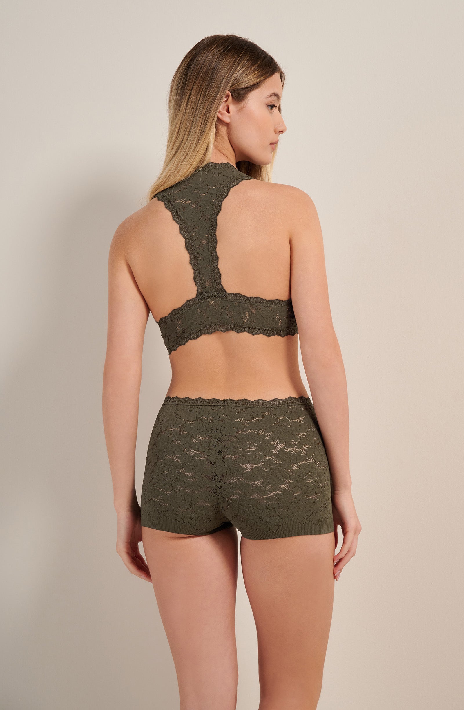 pain-de-sucre-bobby-shorty-dentelle-fran-aise-taille-haute-lichen image 2