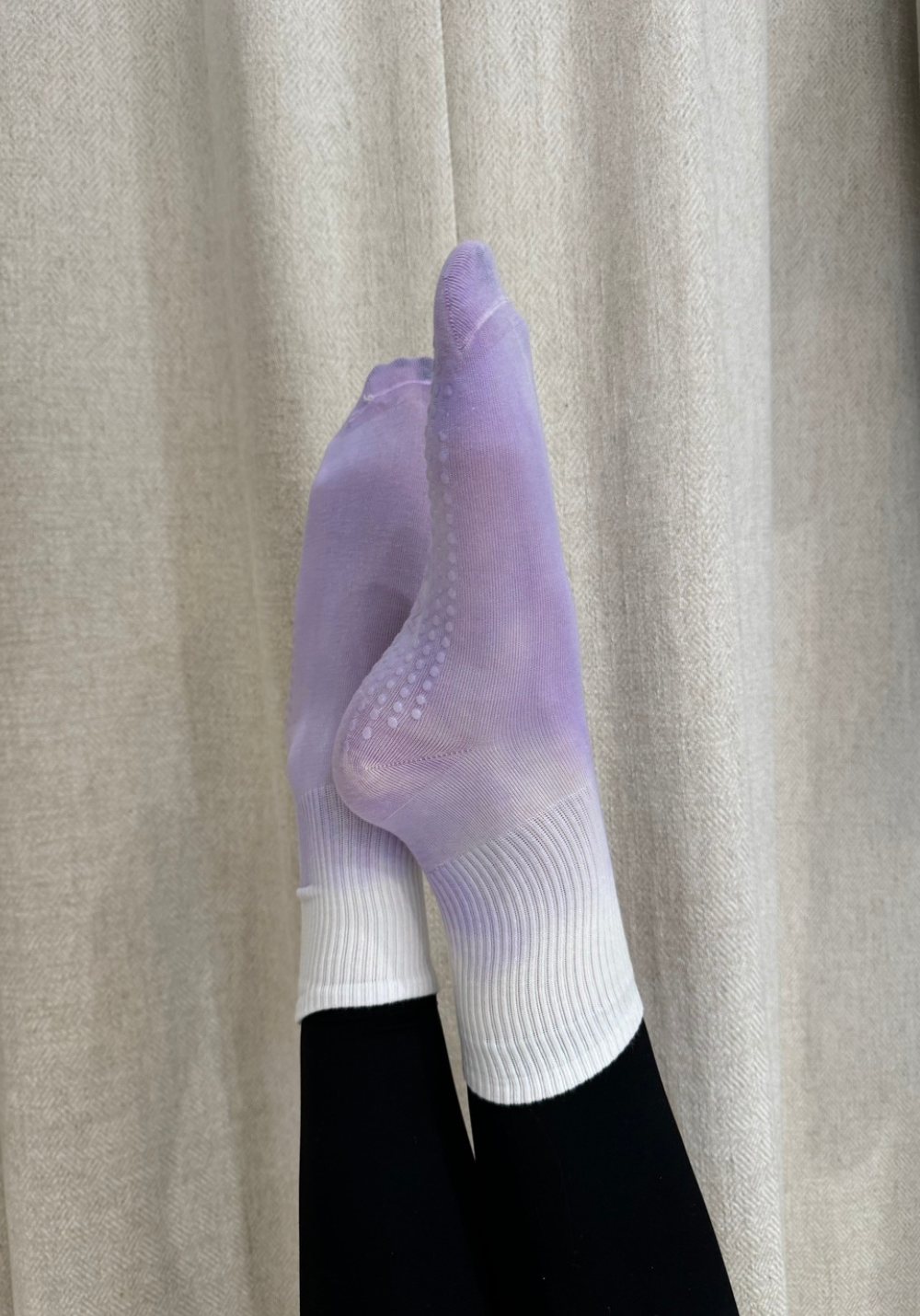 luz-collections-chaussettes-d-grad-es-violettes-anti-d-rapantes image 2