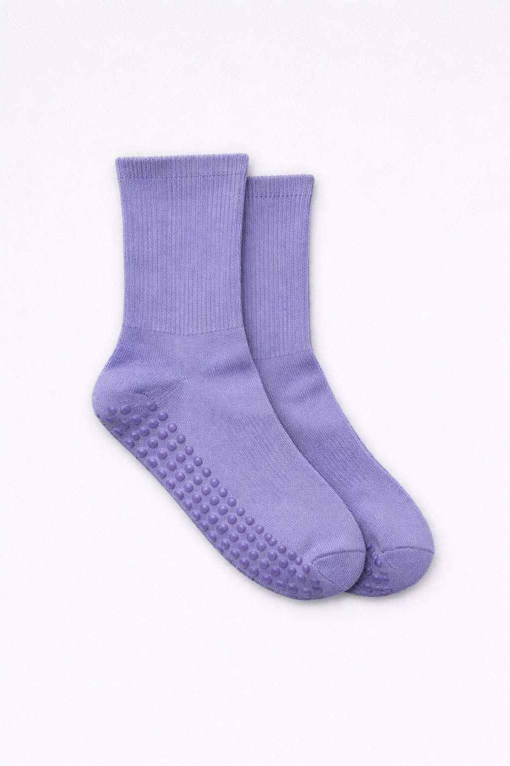 luz-collections-chaussettes-antid-rapantes-mi-hautes-unies-violettes image 1
