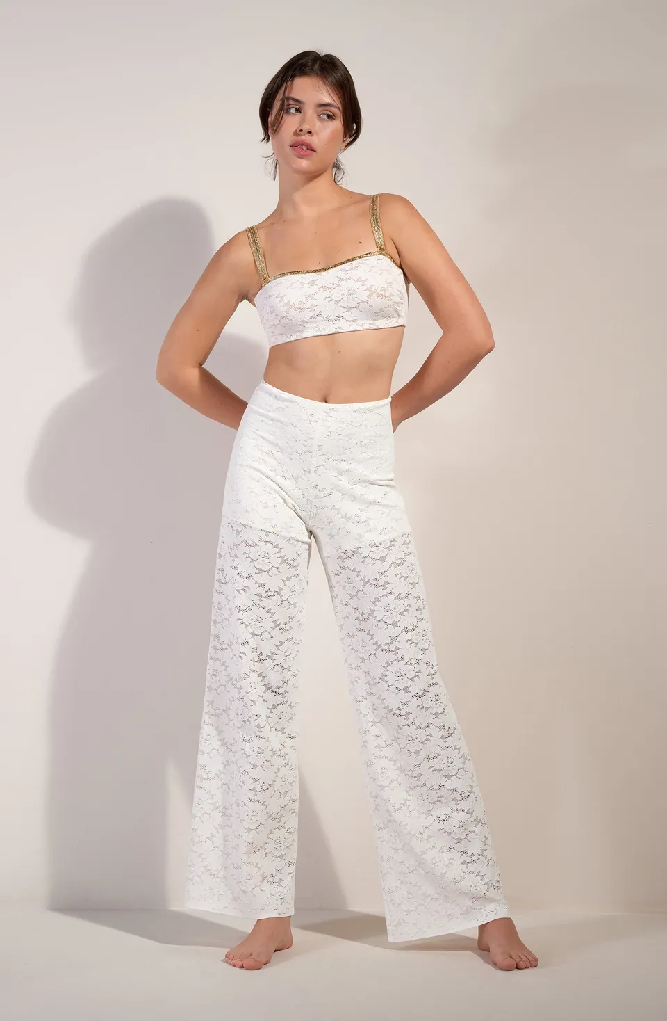 pain-de-sucre-paco-pantalon-plage-dentelle-taille-haute-doubl-shorty-cume image 1