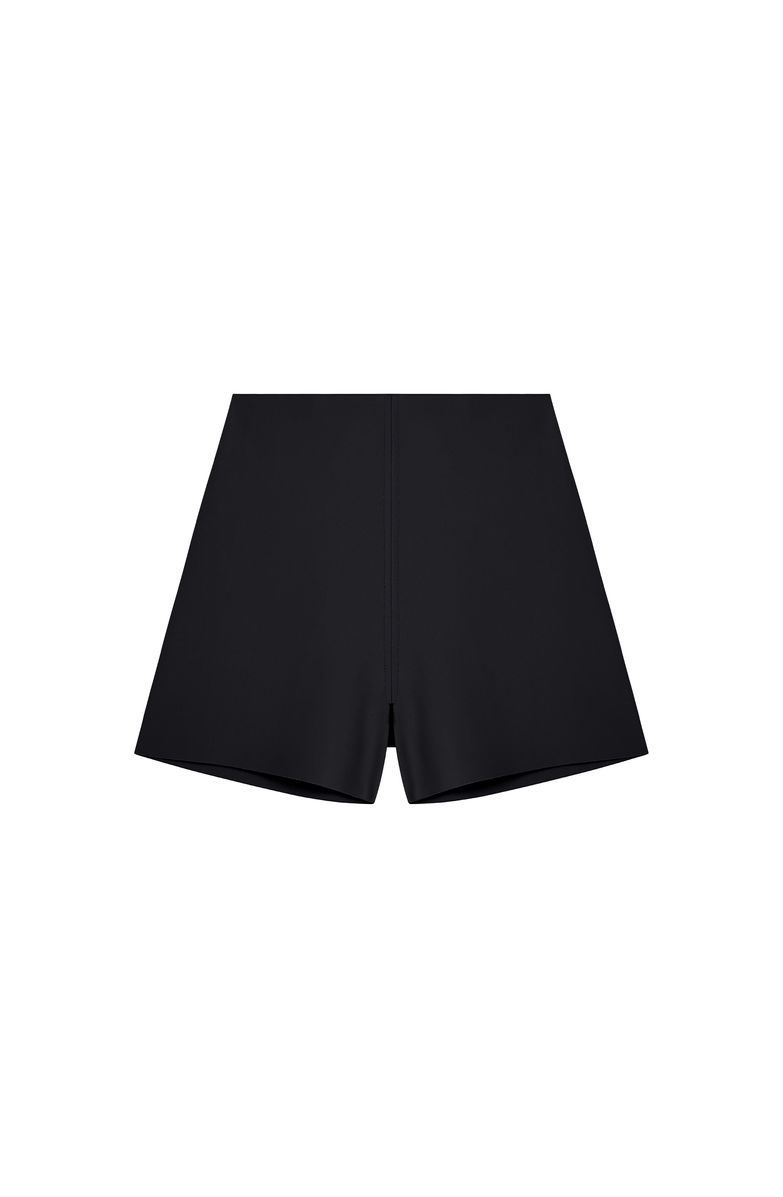 pain-de-sucre-steban-short-taille-haute-en-bonded-surpiqu-noir image 7