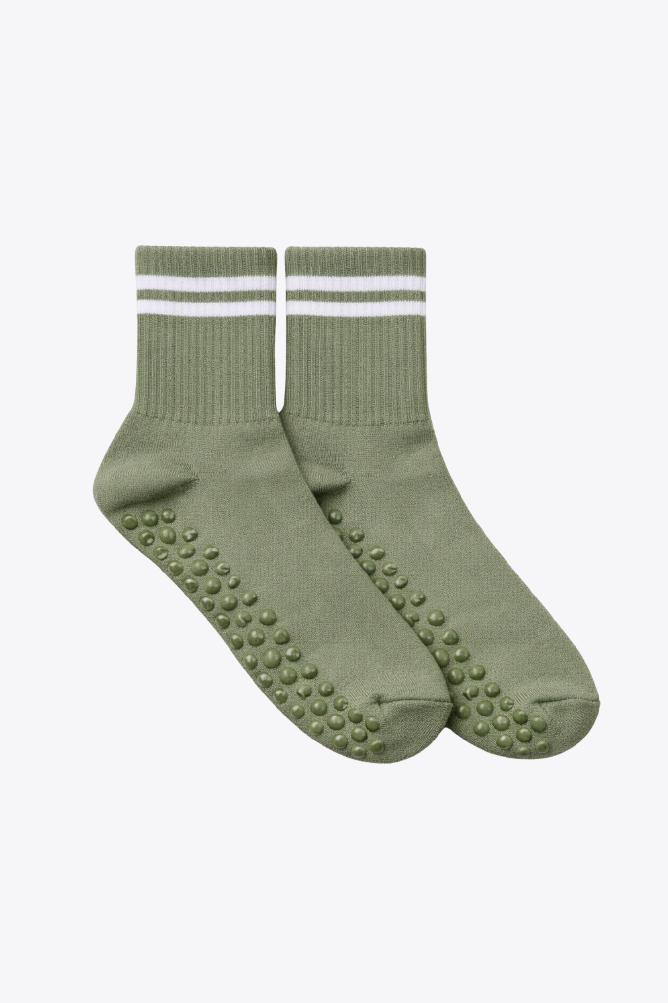 luz-collections-chaussettes-anti-d-rapantes-hautes-vertes-pomme image 1