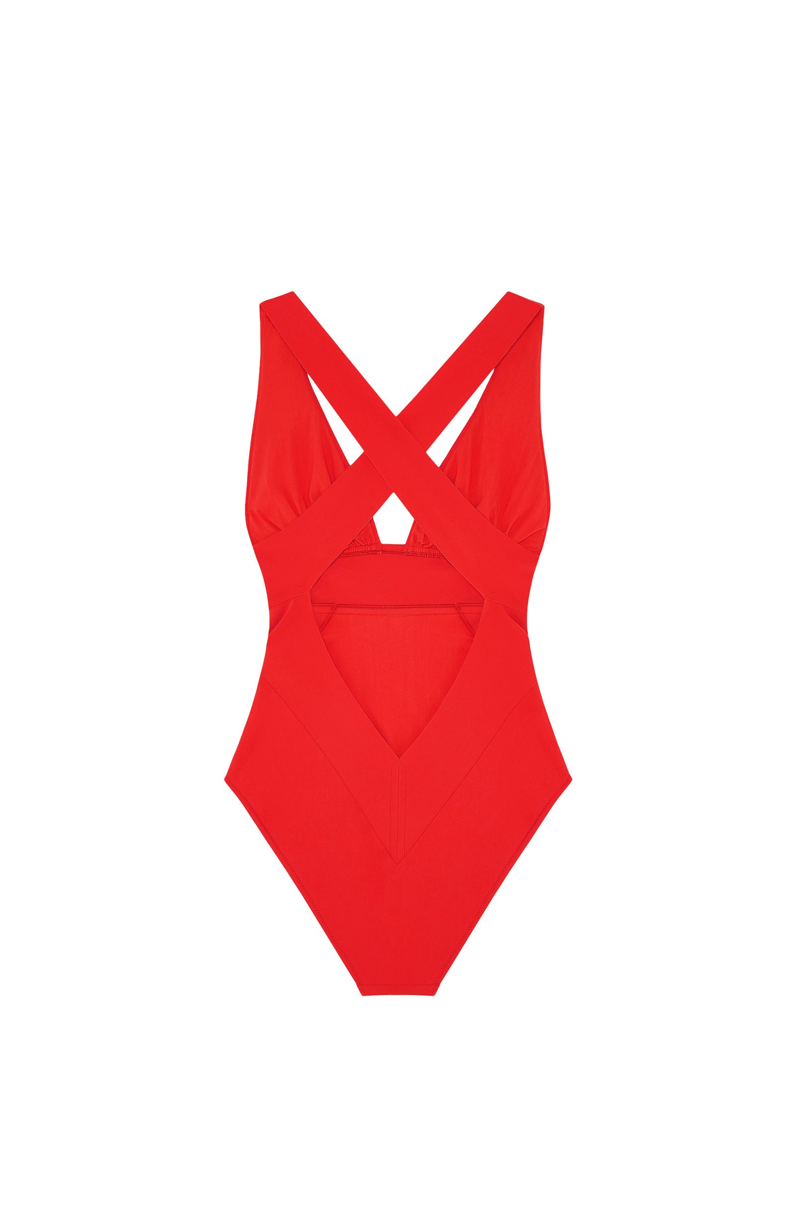 pain-de-sucre-capri-rouge-maillot-1-pi-ce-nageur-d-collet image 6