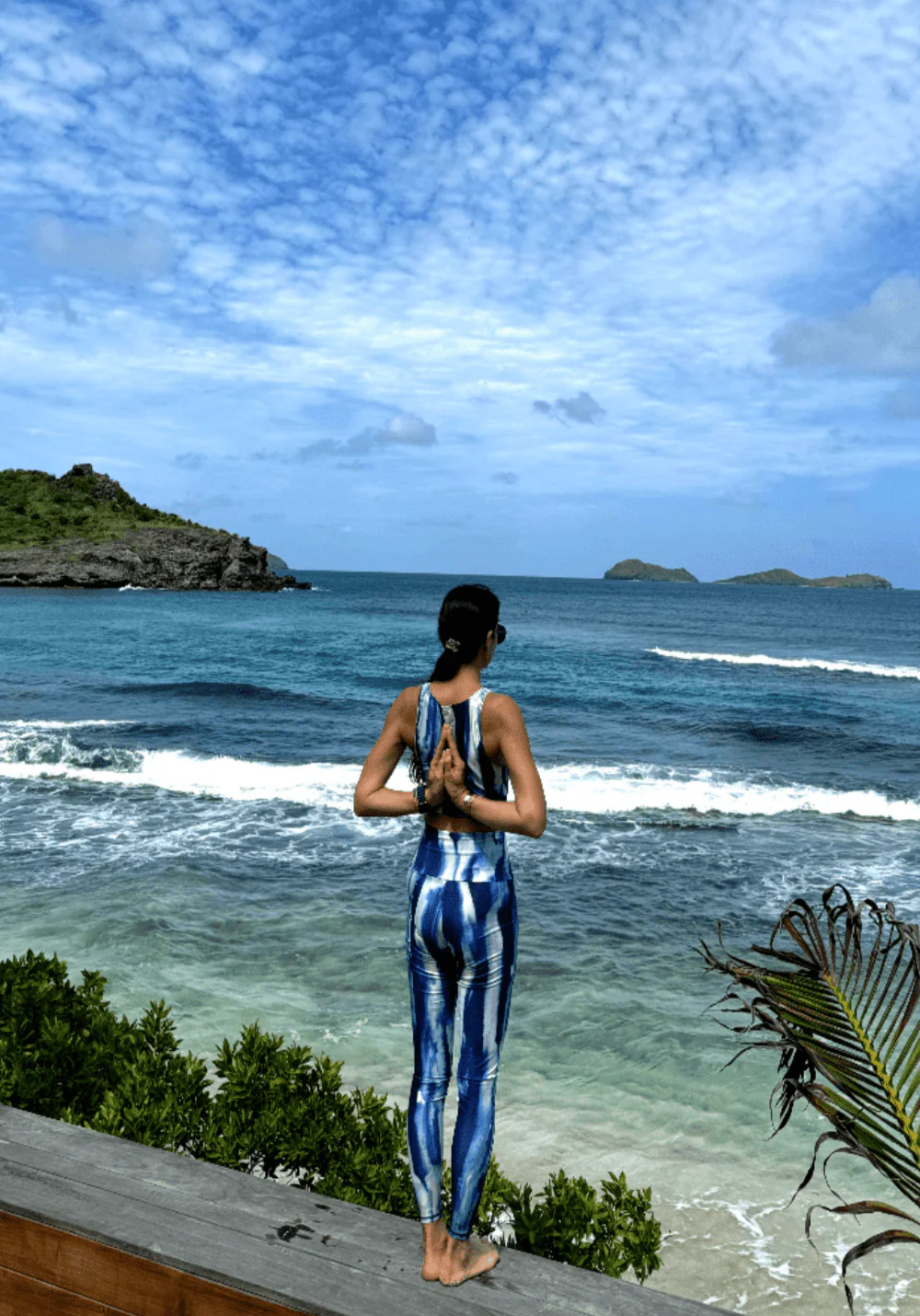 luz-collections-fleur-legging-de-sport-aquarelle-taille-haute image 4