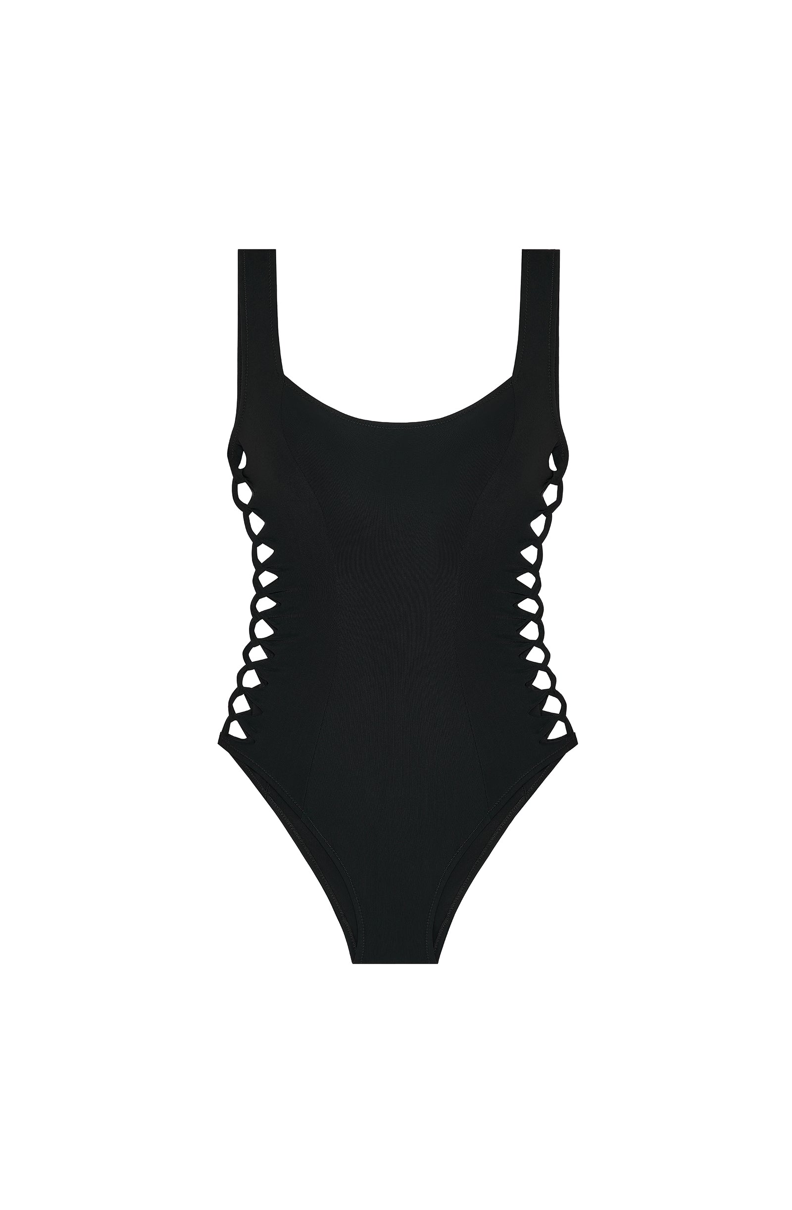 pain-de-sucre-ania-maillot-une-pi-ce-nageur-noir-effet-crochet image 7