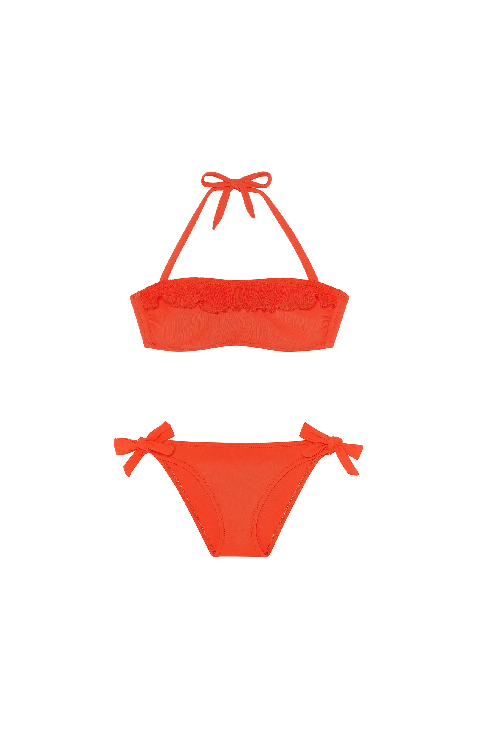 pain-de-sucre-louna-ensemble-maillot-2-pi-ces-bandeau-fille-orange image 7