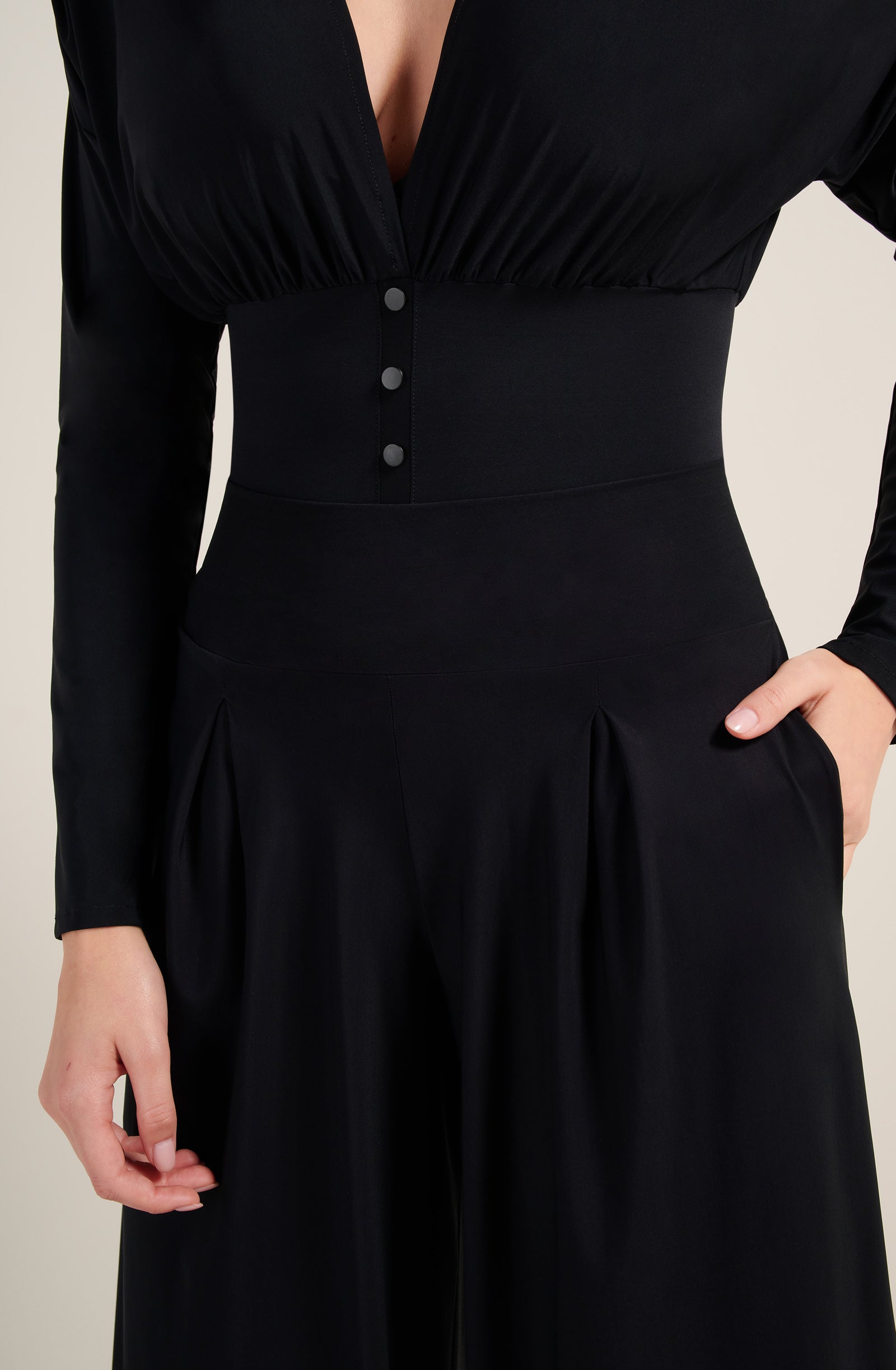 pain-de-sucre-panna-noir-pantalon-ample-fluide-en-voile-l-ger image 4