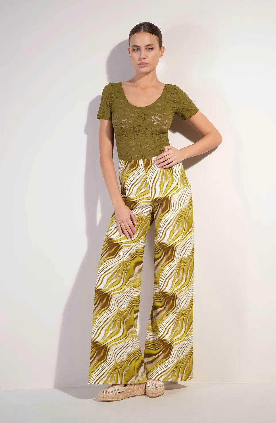 pain-de-sucre-yann-top-tee-shirt-manches-courtes-en-dentelle-stretch-fran-aise-b image 1