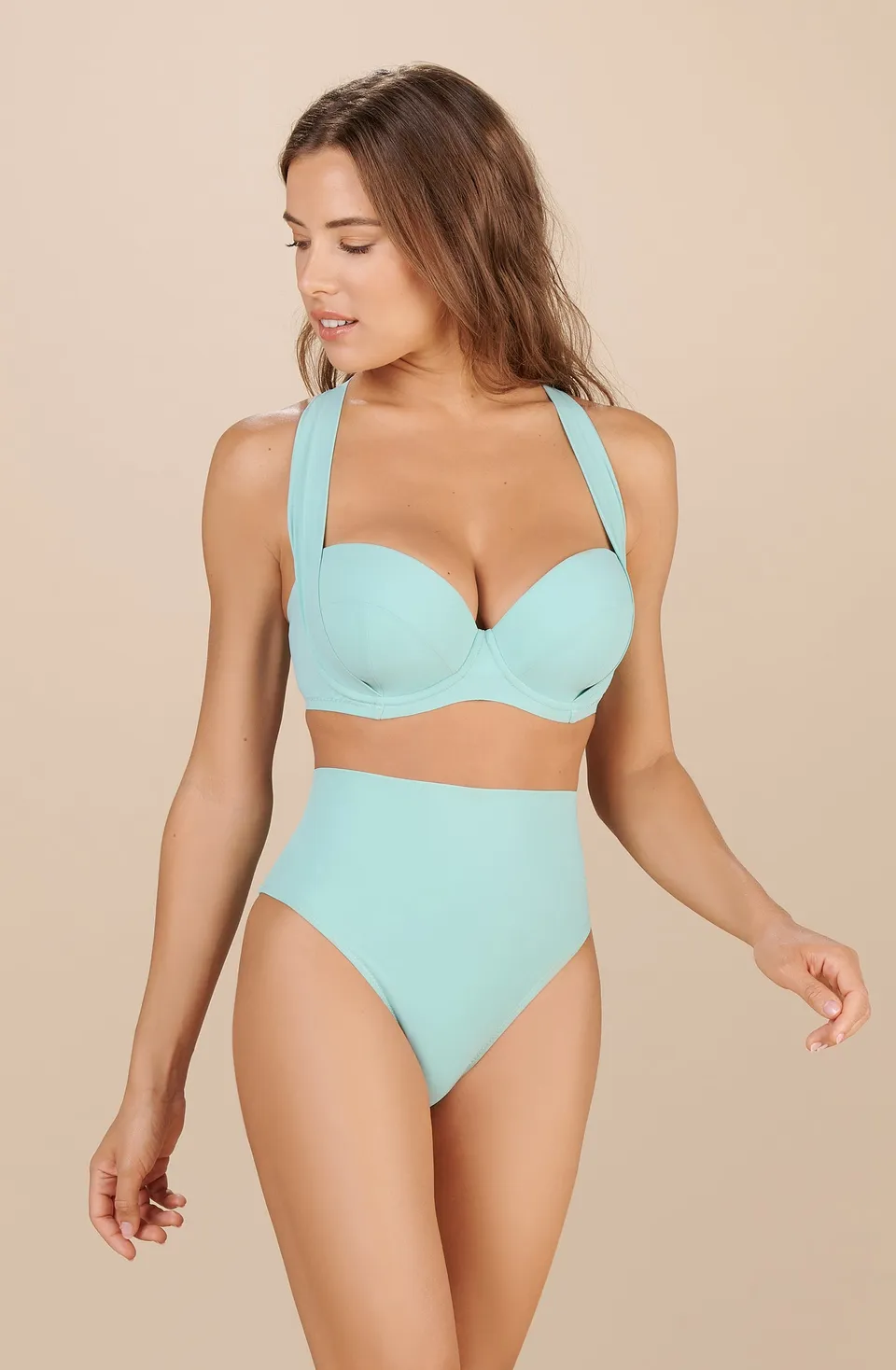 pain-de-sucre-tobago-bas-culotte-montante-taille-haute-aqua image 1