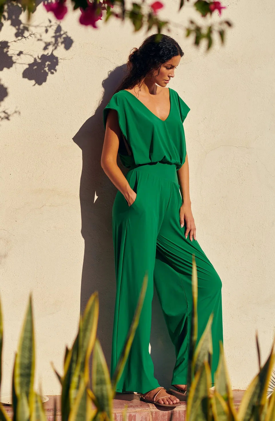 pain-de-sucre-maissa-combinaison-pantalon-voile-jade image 1