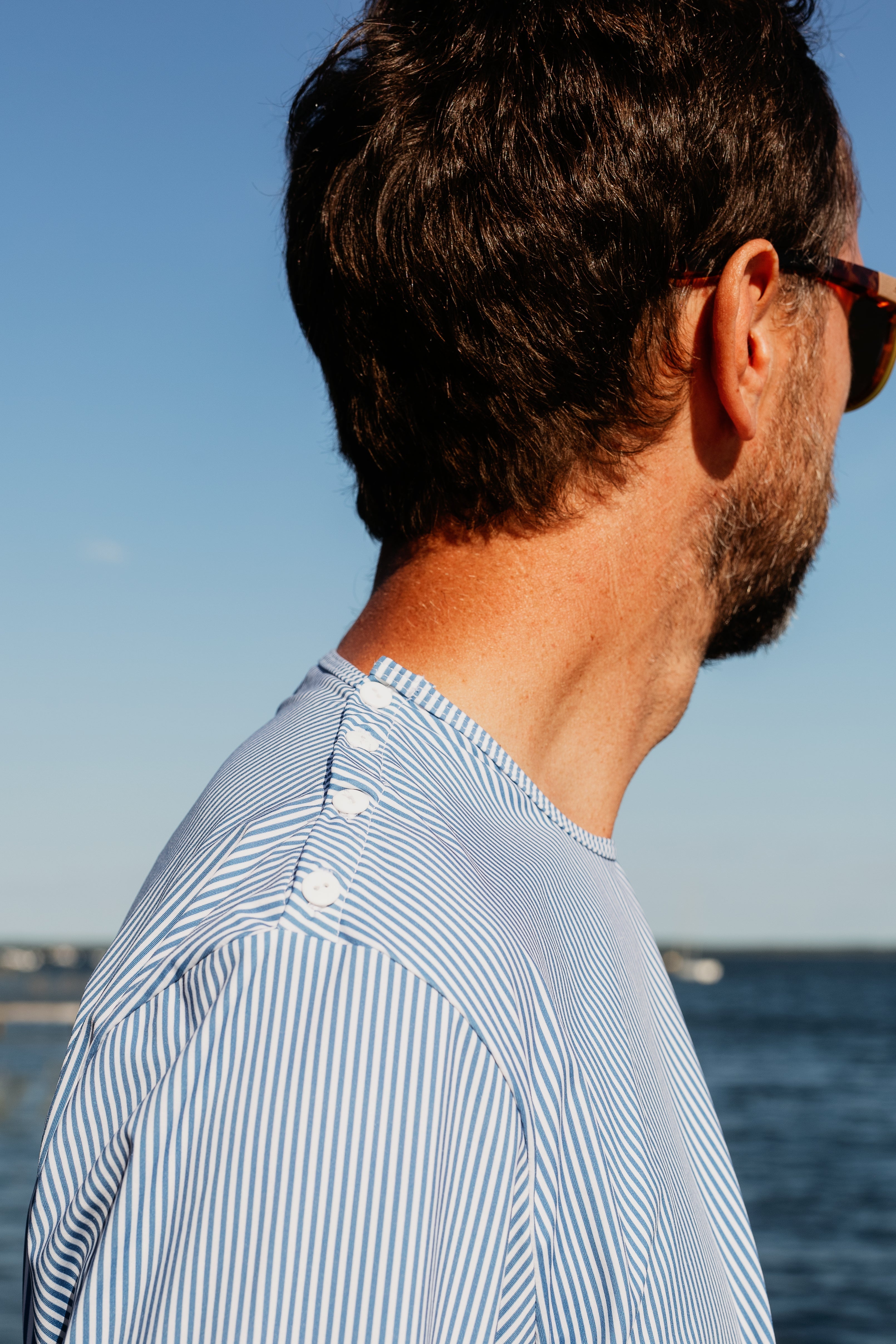 les-ultraviolettes-marlon-tee-shirt-anti-uv-homme-marini-re-rayure-summer-in-bia image 2