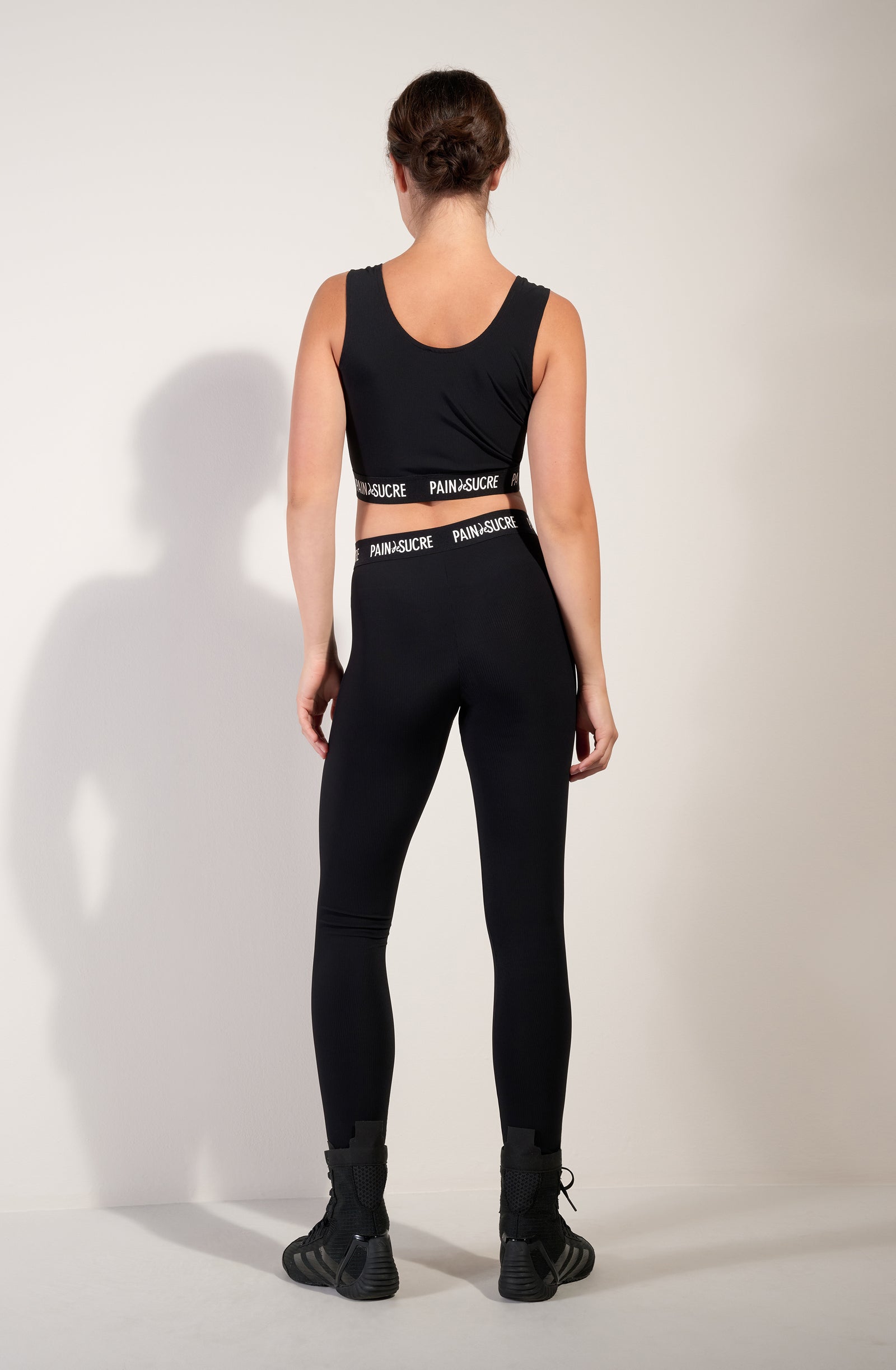 pain-de-sucre-tracy-noir-legging-sportswear-taille-lastique-griff-e image 7