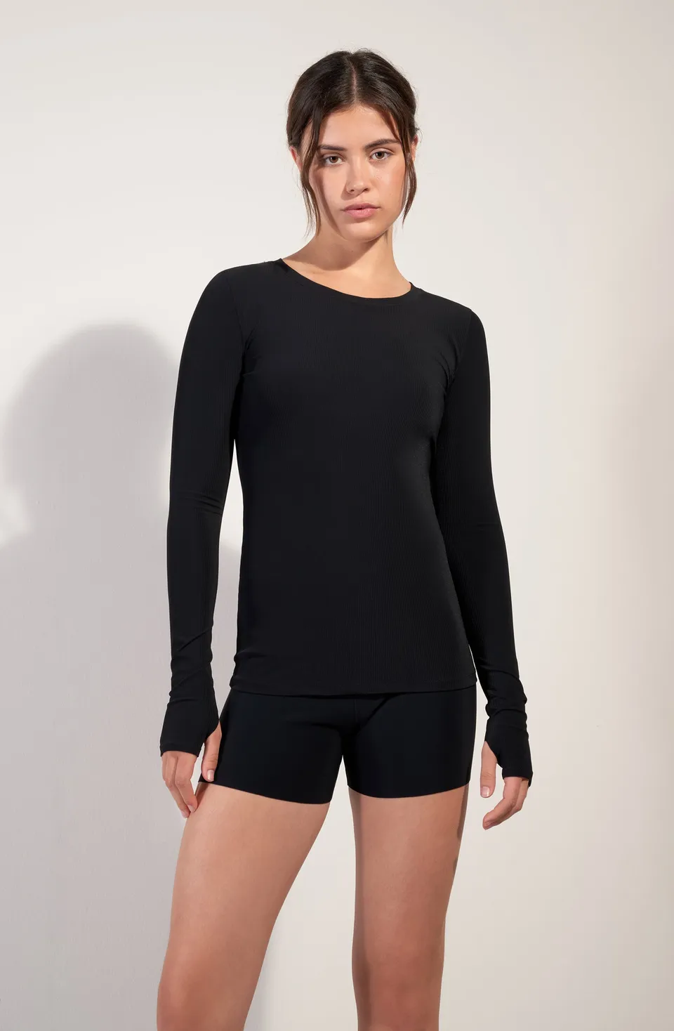 pain-de-sucre-timm-top-tricot-manches-longues-mitaines-noir image 1
