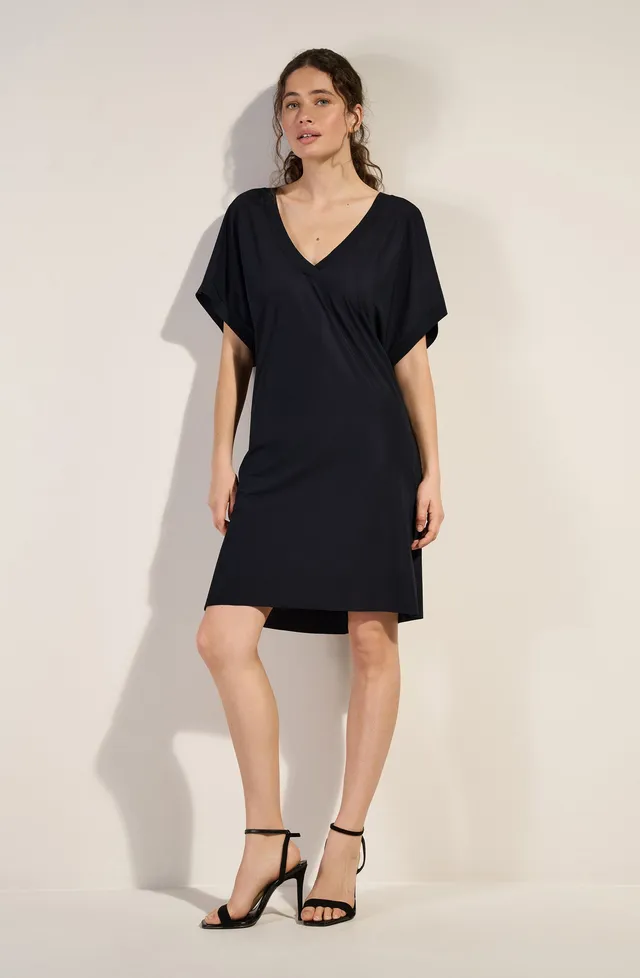 pain-de-sucre-pretty-tunique-ample-en-voile-lycra-noir image 1