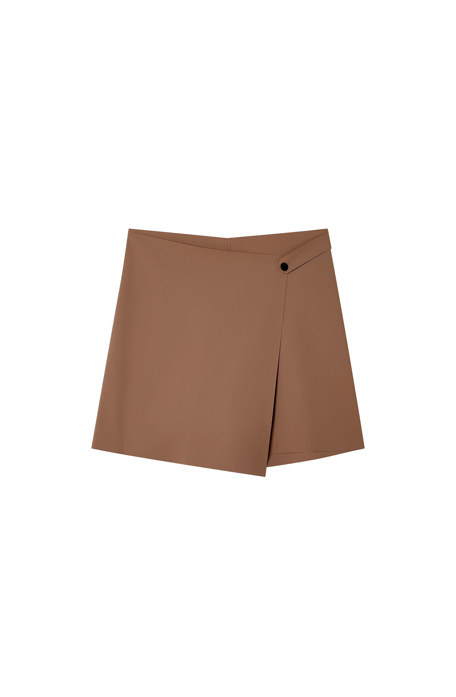 pain-de-sucre-sheily-jupe-short-portefeuille-en-bonded-surpiqu-taupe image 6