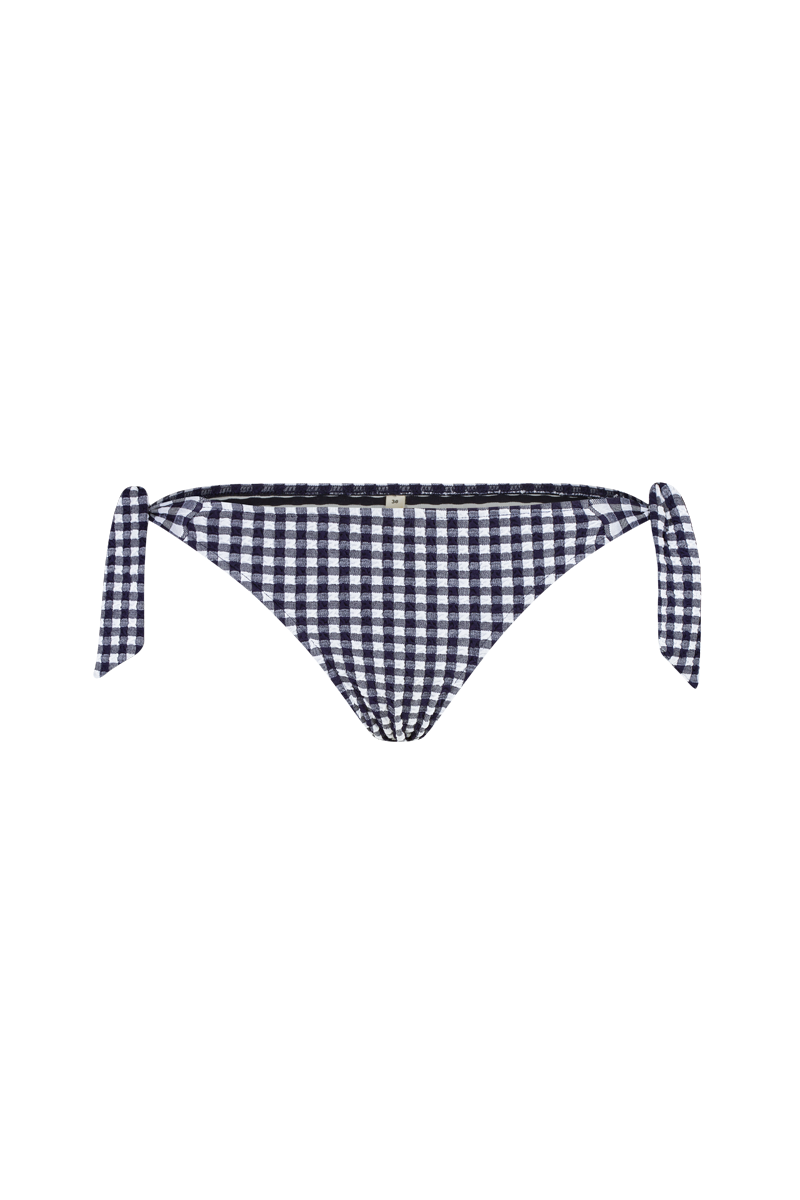 anja-paris-la-magnifique-culotte-de-maillot-n-uds-vichy-marine image 2